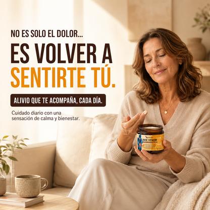Crema con Veneno de Abeja — para mayor Movilidad Diaria